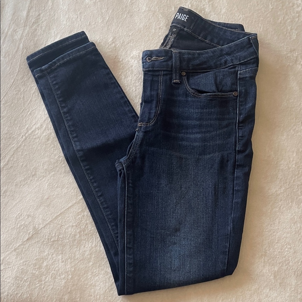 PAIGE verdugo ankle mid-rise ankle Jeans sz 27
